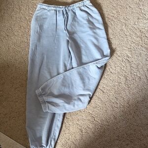 American Eagle Outfitters Sky Blue Joggers